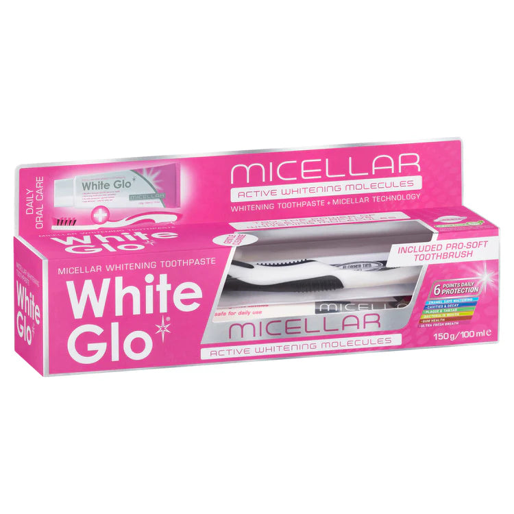 White Glo Micellar Whitening Toothpaste