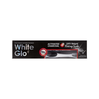 White Glo Charcoal + Baking Soda Maximum White Toothpaste 150g