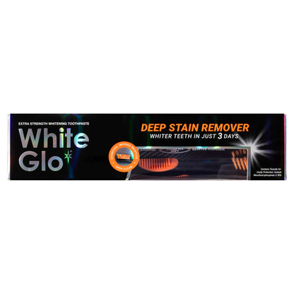 White Glo Charcoal Deep Stain Remover Whitening Toothpaste