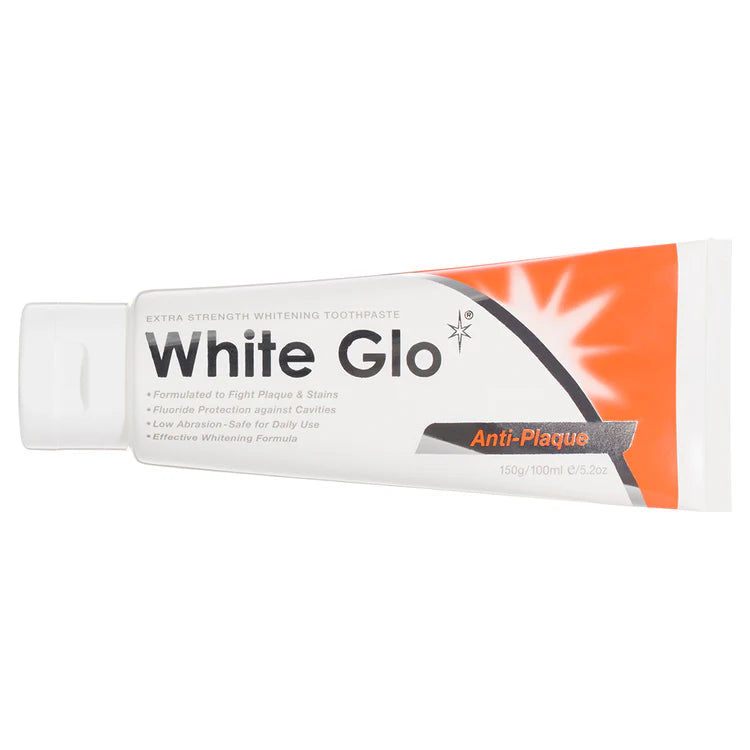 White Glo Anti-Plaque Extra Strength Whitening Toothpaste