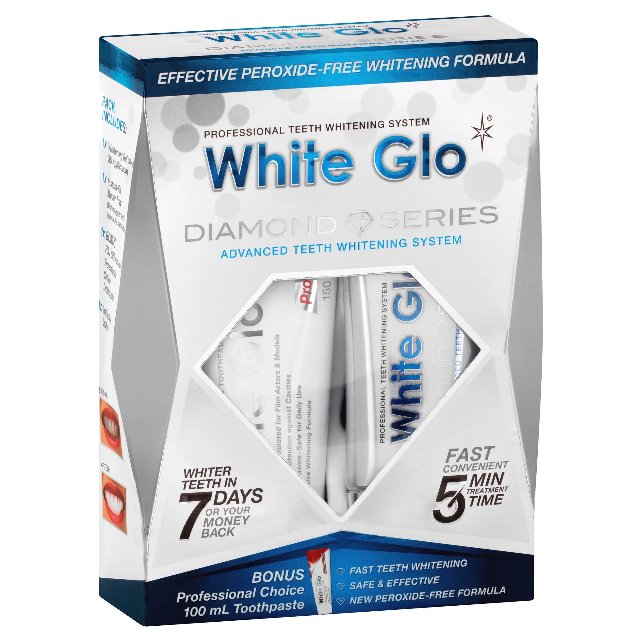 White Glo Diamond Series Whitening System