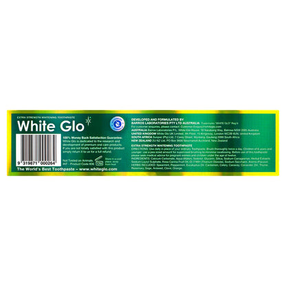 White Glo Herbal Whitening Toothpaste